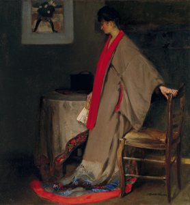 Młoda kobieta w kimonie, ok. 1901