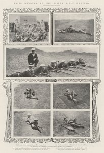 Zdobywcy nagród na Bisley Rifle Meeting autorstwa Alfred Hugh Fisher