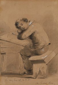 Trudna suma autorstwa Alfred Jacob Miller