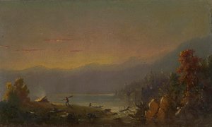 Krajobrazy Wirginii autorstwa Alfred Jacob Miller