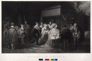 Król Francji Franciszek I jako jeniec w Madrycie