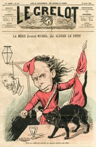 Okładka „Le Grelot”, Satyryczna w kolorach autorstwa Alfred Le Petit