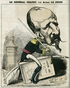 Generał Antoine Alfred Chanzy autorstwa Alfred Le Petit