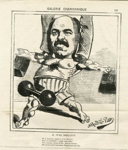 Ilustracja Alfreda Le Pete (1841-1909) w Le Charivari autorstwa Alfred Le Petit