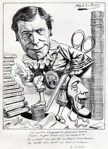 Victorien Sardou. autorstwa Alfred Le Petit
