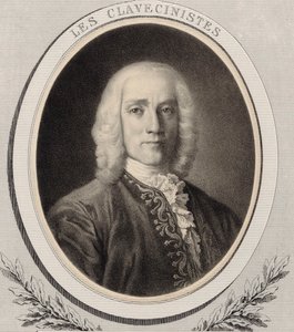 Portret kompozytora Domenico Scarlattiego 1685-1757, c. 1850.