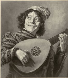 Błazen według Fransa Hals autorstwa Alfred Louis Bahuet