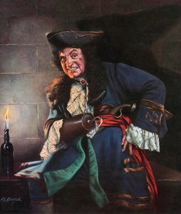 Kapitan Hak z Piotruś Pan (kolor lito) autorstwa Alfred Lyndon Grace