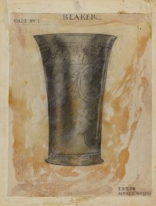 Srebrny Zlewka autorstwa Alfred Nason