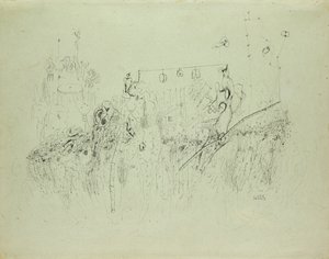 Bez tytułu, c.1941-42 (Indyjski tusz na papierze)