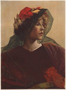 Impéria (litografia kolorowa) autorstwa Alfred Pierre Agache