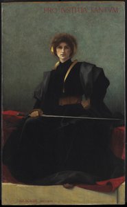 Miecz, 1896 autorstwa Alfred Pierre Agache