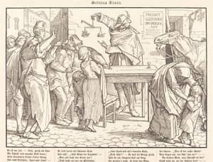 Również Taniec Śmierci III autorstwa Alfred Rethel