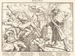 Również Taniec Śmierci V autorstwa Alfred Rethel