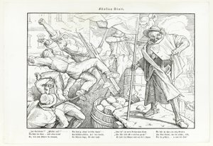 Również taniec śmierci, płyta V autorstwa Alfred Rethel