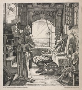 Taniec śmierci: Śmierć jako przyjaciel, 1850.