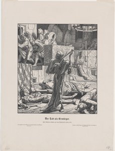 Śmierć jako przyjaciel autorstwa Alfred Rethel