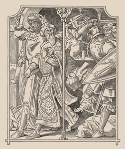 Nibelungowie. Etzel i Kriemhild, 1840-1841.