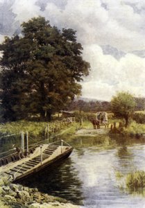 Prom Bablock Hythe autorstwa Alfred Robert Quinton
