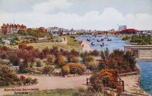 Jezioro żeglarskie, South Shore, Skegness autorstwa Alfred Robert Quinton