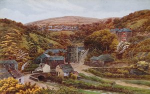 Wioska Boscastle autorstwa Alfred Robert Quinton