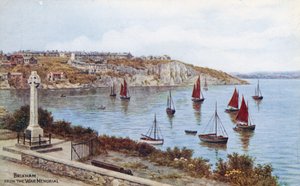 Brixham, z Pomnika Wojny