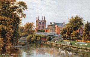Cantilupe Gardens, Hereford autorstwa Alfred Robert Quinton