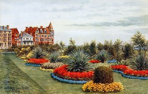 Ogrody Clarence, Southsea autorstwa Alfred Robert Quinton