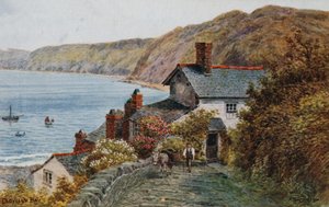 Clovelly Bay autorstwa Alfred Robert Quinton