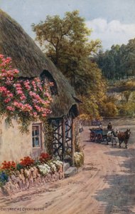 Domek w Cockington autorstwa Alfred Robert Quinton