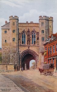 Edgar Tower, Worcester autorstwa Alfred Robert Quinton