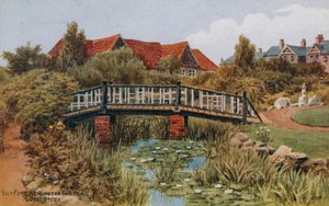 Staw Eily, Ogrody Kensington; Lowestoft autorstwa Alfred Robert Quinton