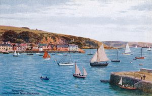 Spłukiwanie z promu Greenbank w Falmouth autorstwa Alfred Robert Quinton