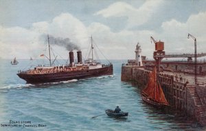 Folkestone, Wypłynięcie Kanału La Manche autorstwa Alfred Robert Quinton