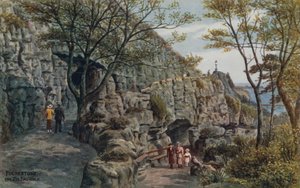 Folkestone, Zig Zag Walk autorstwa Alfred Robert Quinton