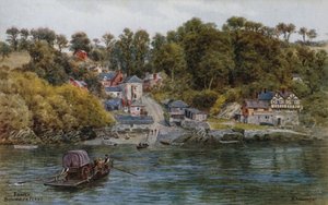 Fowey, prom Bodinnick autorstwa Alfred Robert Quinton