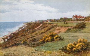 Frinton, klify i plaża z E autorstwa Alfred Robert Quinton