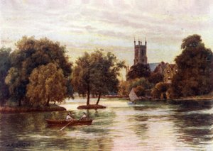 Kościół w Hamptonie autorstwa Alfred Robert Quinton