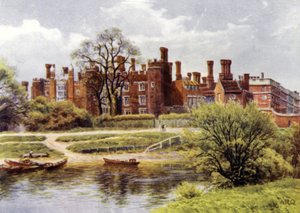 Pałac Hampton Court autorstwa Alfred Robert Quinton