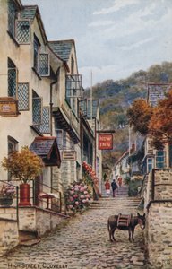 Główna ulica, Clovelly autorstwa Alfred Robert Quinton