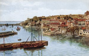 Port wewnętrzny i zewnętrzny, Brixham autorstwa Alfred Robert Quinton