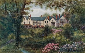 Llandrindod Wells, Rock Park Hotel autorstwa Alfred Robert Quinton