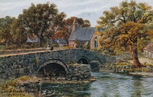 Most Llanystrumwdy, Nr. Criccieth autorstwa Alfred Robert Quinton