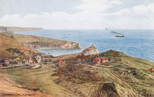 Zatoka Lulworth, z góry (kolor lito) autorstwa Alfred Robert Quinton