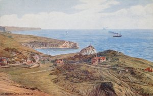Zatoka Lulworth z góry autorstwa Alfred Robert Quinton