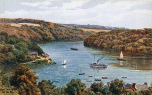 Prom Malpas na jesieni autorstwa Alfred Robert Quinton