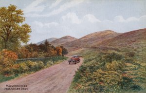 Malvern Hills, z Jubilee Drive autorstwa Alfred Robert Quinton