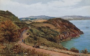 Marine Drive i Bishops Walk, Torquay autorstwa Alfred Robert Quinton