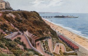New Zig Zag Path, W Cliff, Bournemouth autorstwa Alfred Robert Quinton