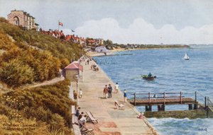 Promenada patrząca na wschód, Dovercourt Bay autorstwa Alfred Robert Quinton